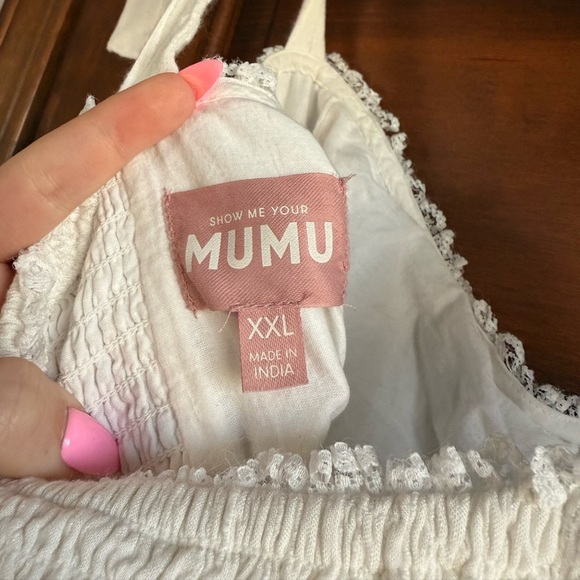 SHOW ME YOUR MUMU REGAL ROMPER 🤍 - Picture 5 of 7